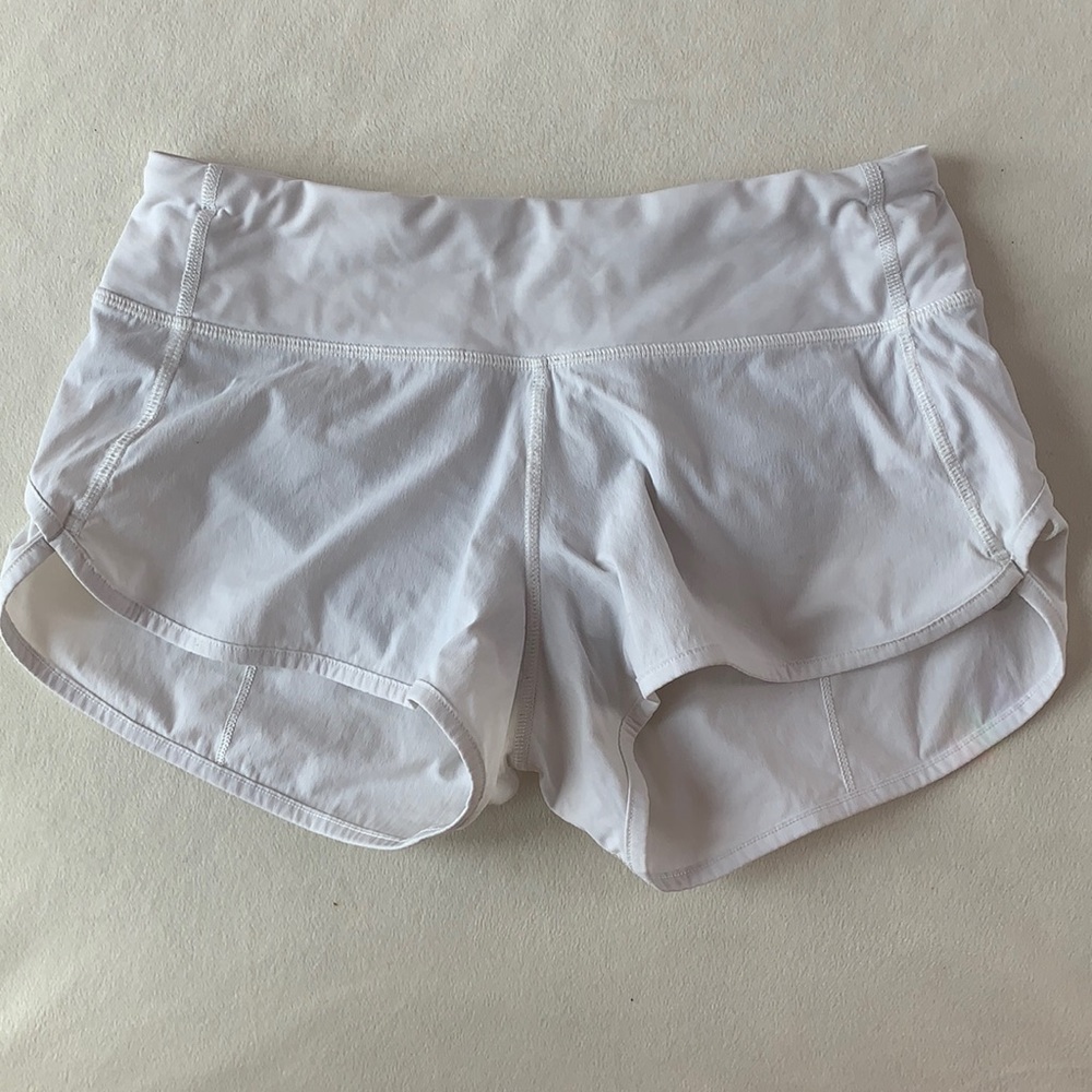Lululemon: White Shorts